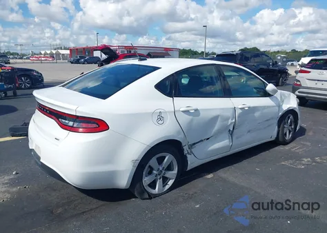 2016 Dodge Dart Sxt z USA, uszkodzony, nr VIN 1C3CDFBB4GD764122